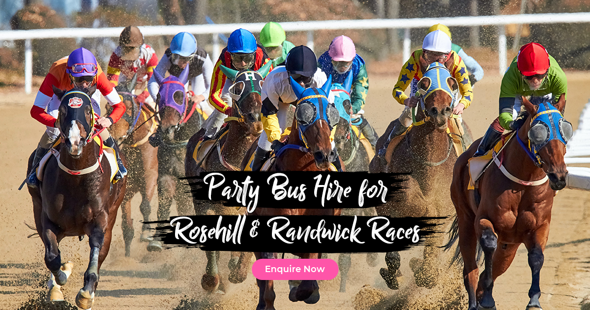 Race Day Bus Hire Shuttle Buses For Rosehill & Randwick Races